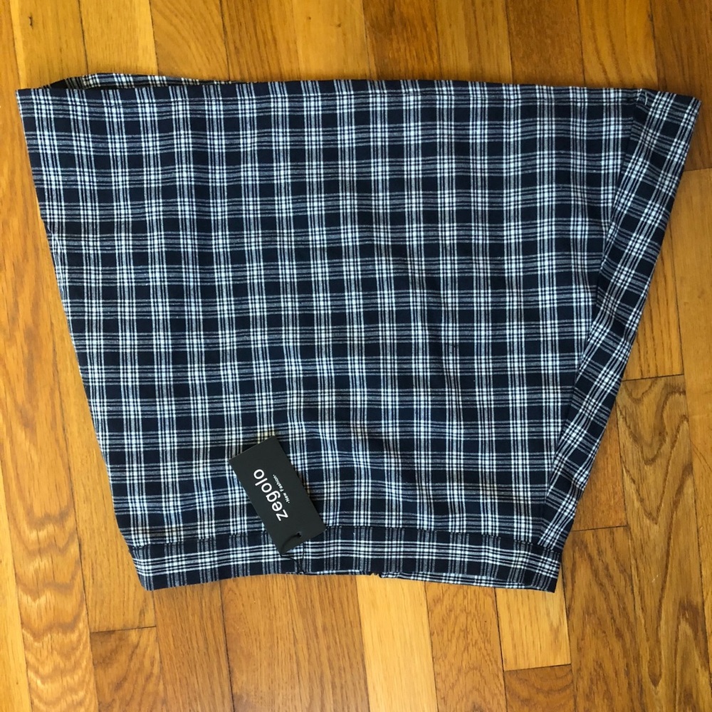 Plaid Mini Skirt NWT